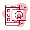 100% Data Confidentiality Privacy & Security Icon